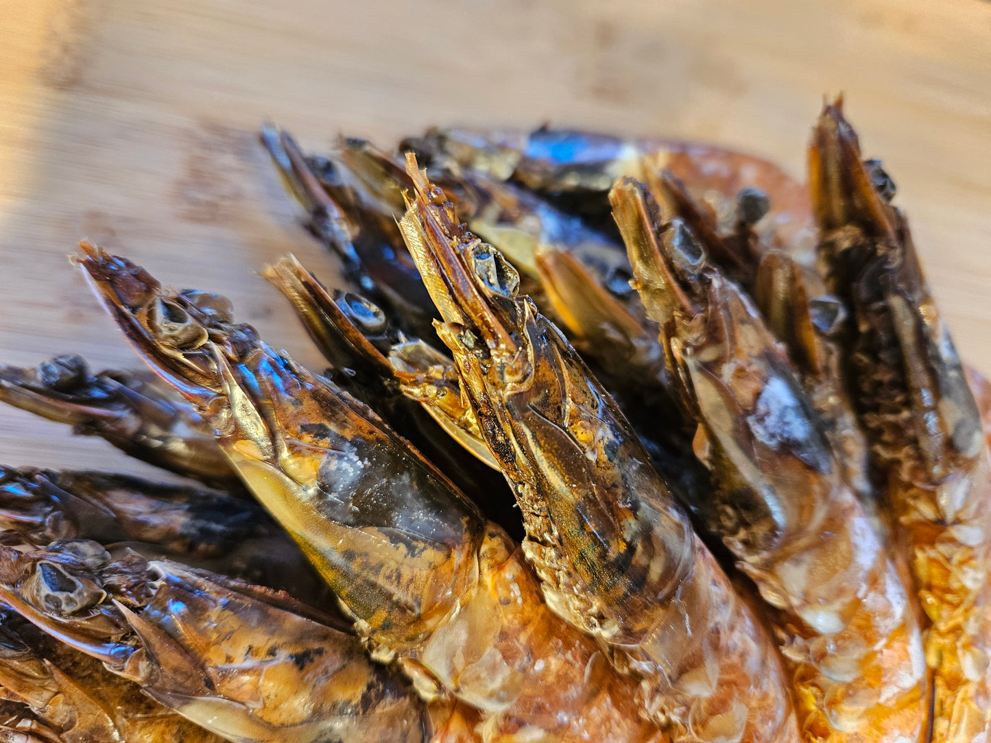 Dehydrated king prawn (deveined)