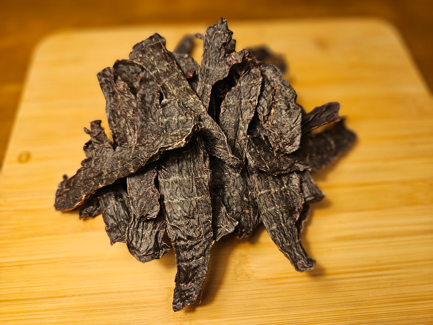 Dehydrated beef heart