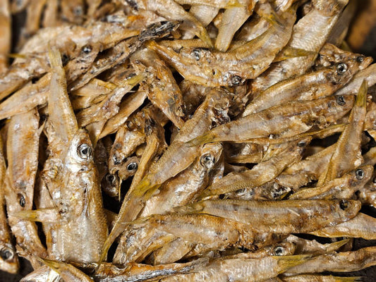 Dehydrated sandy sprats